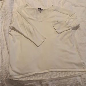 The Limited. 3/4 sleeve. Sweater. Detailed back